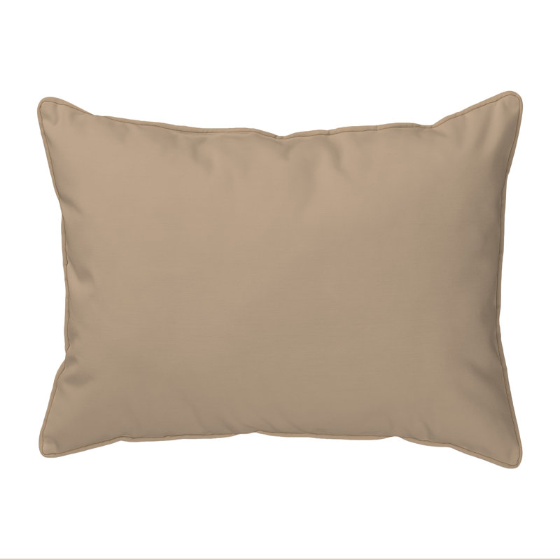 Housse et insert de coussin rectangulaire d'extérieur Oyster Boat, Rectangle H 16 po x l 20 po