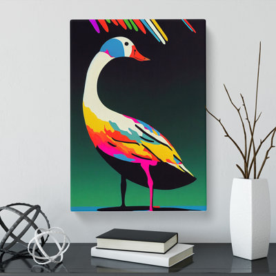 Goose Pop - Wrapped Canvas