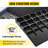 VEVOR Plastic 24'' L Threshold Ramp-69855314