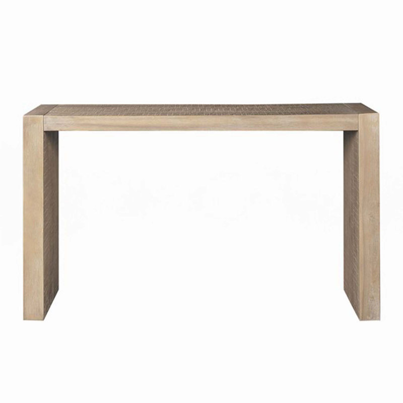 Wood Console Table