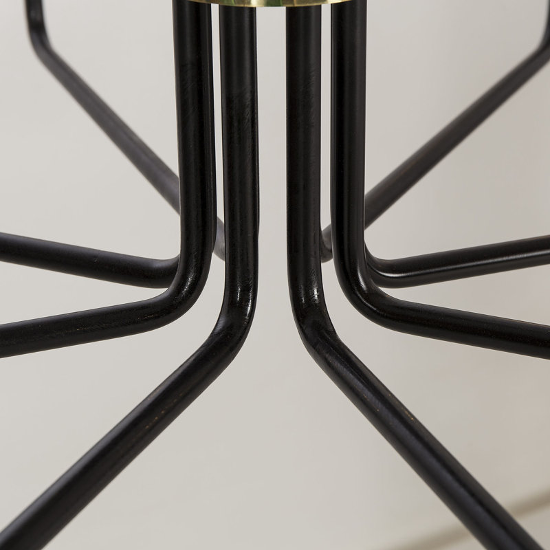 Nellcote 8 - Light Chandelier, Brass