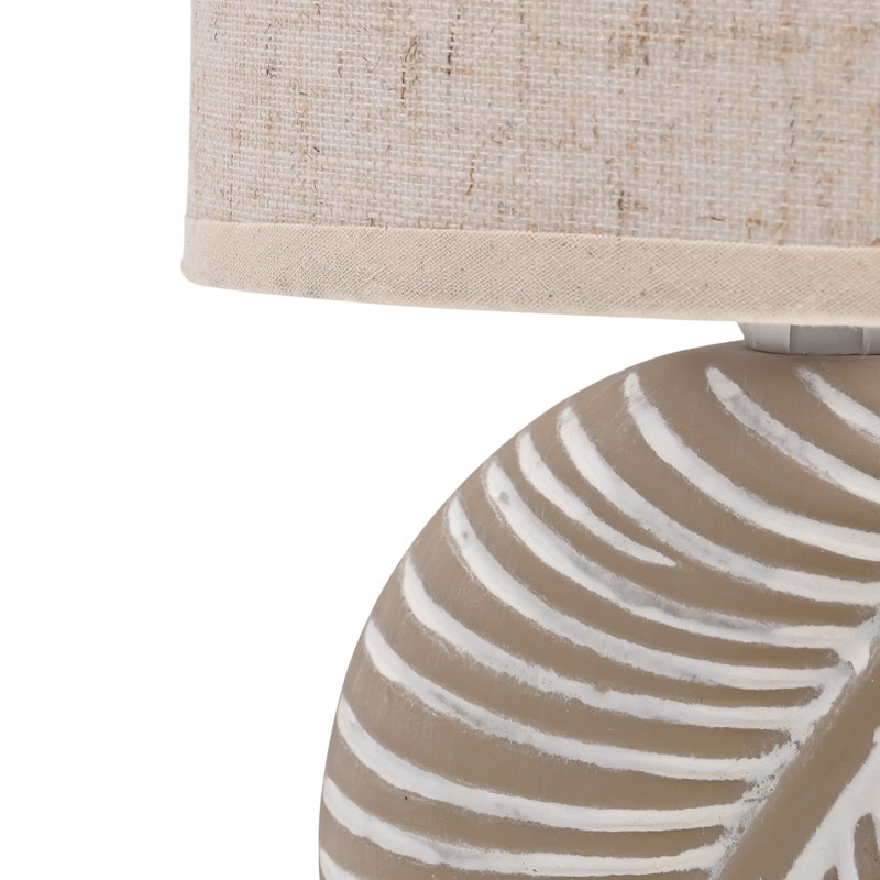 Sumeet Ceramic Table Lamp, Natural