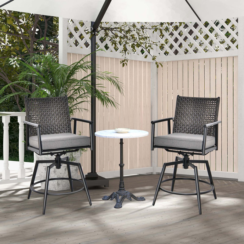 Tabouret de comptoir court 25,5 po Broghen, 2