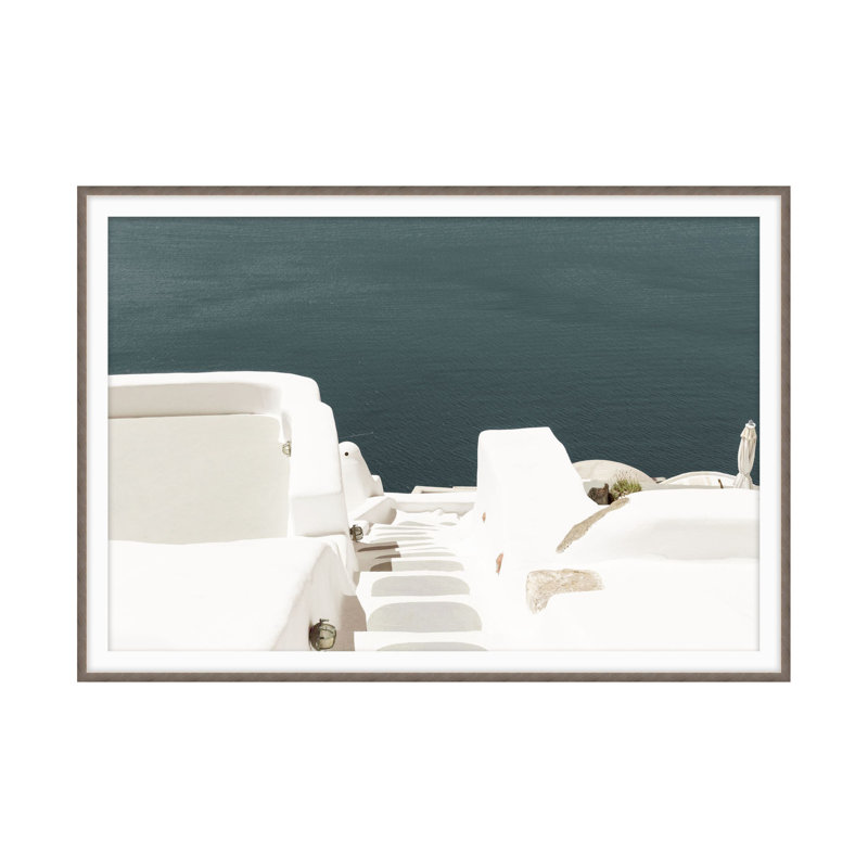 «Message From The Sea 1», reproduction encadrée sur papier par Lorenzo Rizzo, H 16,25 po x l 23,25 po