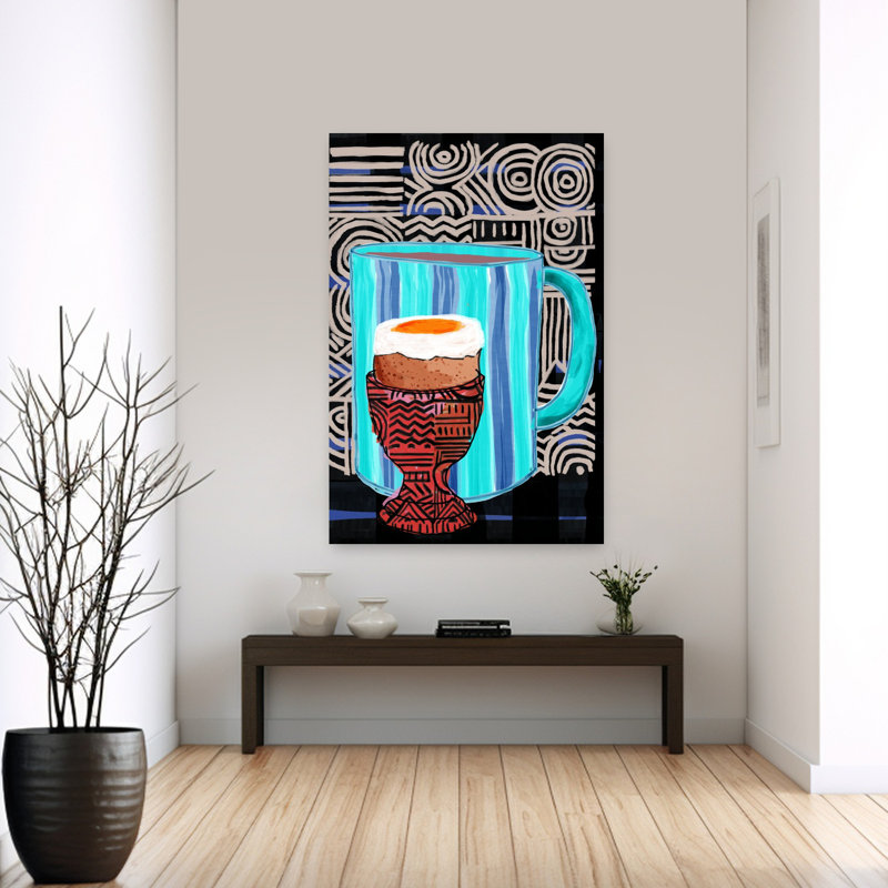 Art contemporain contemporain abstrait, H 60 po x l 40 po