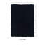 Tapis noir à poil long en laine tissé à la main Aaiden Flokati-12154586