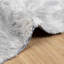 Shaggy Rug High Pile NAVARRA Light Grey Polyester-1160130735