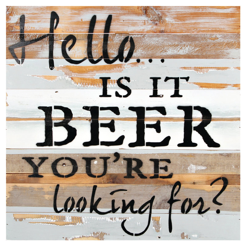 EST-CE DE LA BIÈRE?