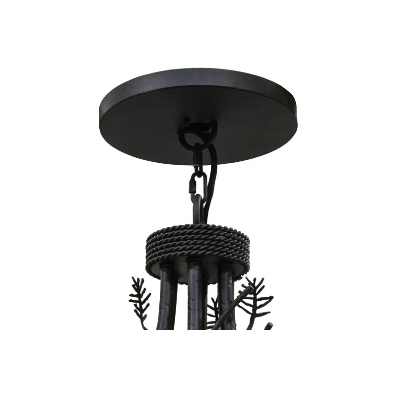 Rustic Lodge 24 - Light Chandelier