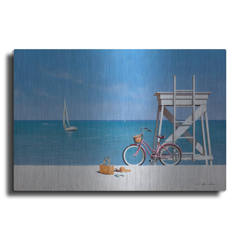 «Beach Bike 3» par Zhen-Huan Lu, H 12 po x l 16 po