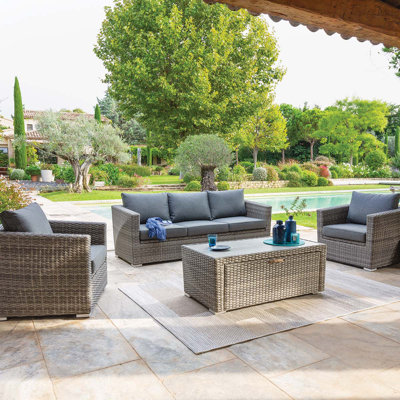 Ibbine Metal 5 - Person Seating Group