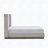 Upholstered Wood Base Platform Bed-1085729522