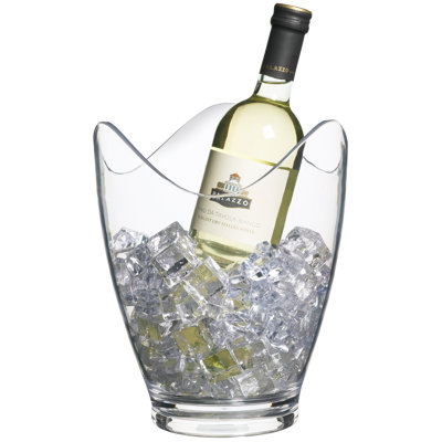 Clear Acrylic Drinks Pail / Wine Bucket