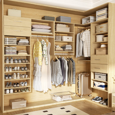 Chic Cove Tall Hanging Closet Unit Closet System