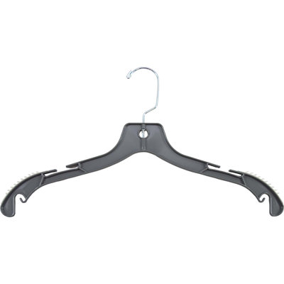 Zaragoza Plastic Non-Slip Standard Hanger for Dress/Shirt/Sweater