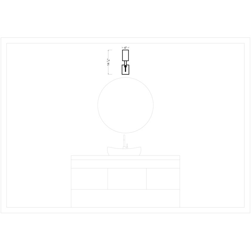 Brianna 1 - Light Candle Wall Light, Polished Nickel