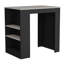 Îlot de cuisine Malahki Doyle, 3 tablettes, plateau en marbre, largeur x 36,2 po-602553633-602553632