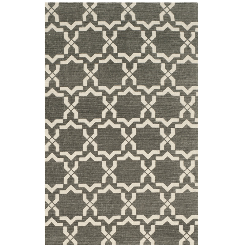 Charing Cross Cedar Brook Hand Loomed Jute Geometric Rug, Rectangle 5' x 8'