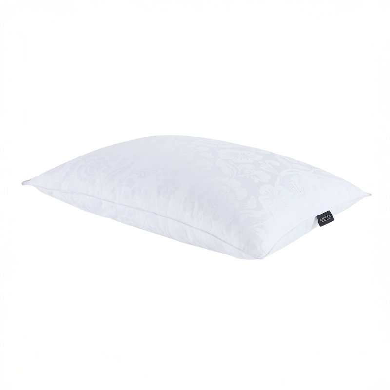 Lauren​ By﻿ Ralph Lauren Luxury Cotton Pillow Two-Pack - Ideal For All Sleep Positions - King Size, KIng