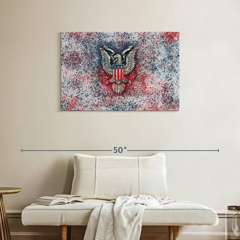 Lelar American Eagle Insignia, 24" H x 36" W