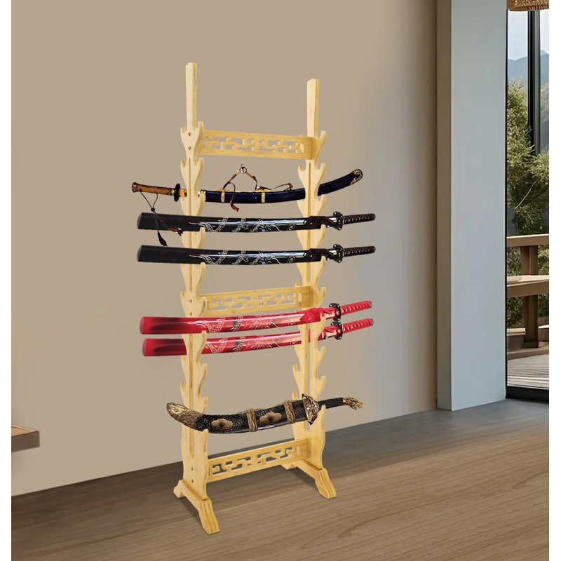 Porte-épées à 20 niveaux, Jaune