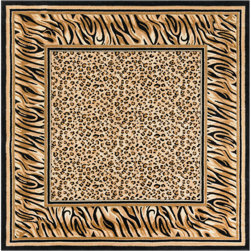 Tapis brun Testerman, Carré 7 pi 10 po