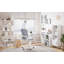Glyndon 190.5cm H x 70cm W Geometric Bookcase-117622106