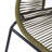 Outdoor Patio Loveseat, Green PE Wicker-314398278