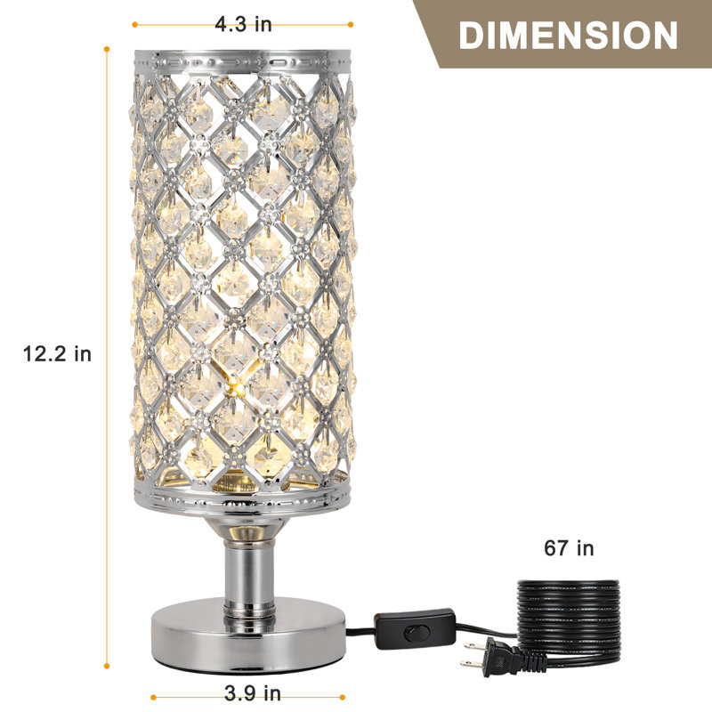 Metal Desk Lamp, Sliver
