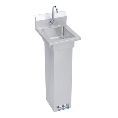 14" L x 16.5" W Free Standing Handwash Station
