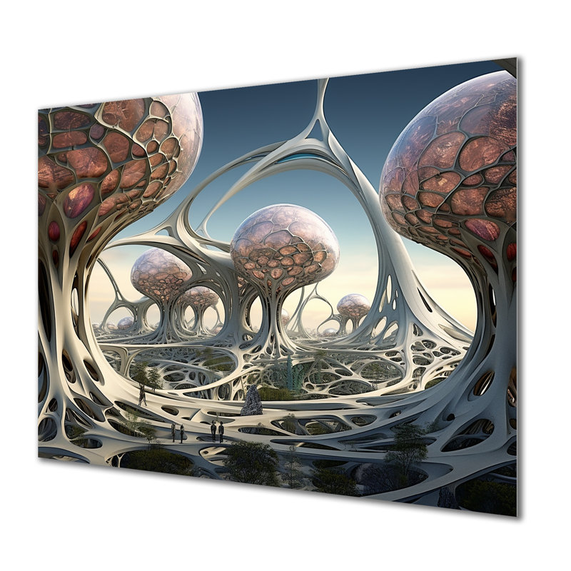 Architectural Dreamscape, H 24 po x l 32 po x P 1 po