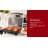 Panini Press Gourmet Grilled Cheese and Sandwich Maker - Electric Indoor Grill with Drip Tray for Healthy Cooking Options (Silver)