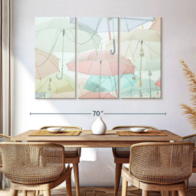 Parasols pastel