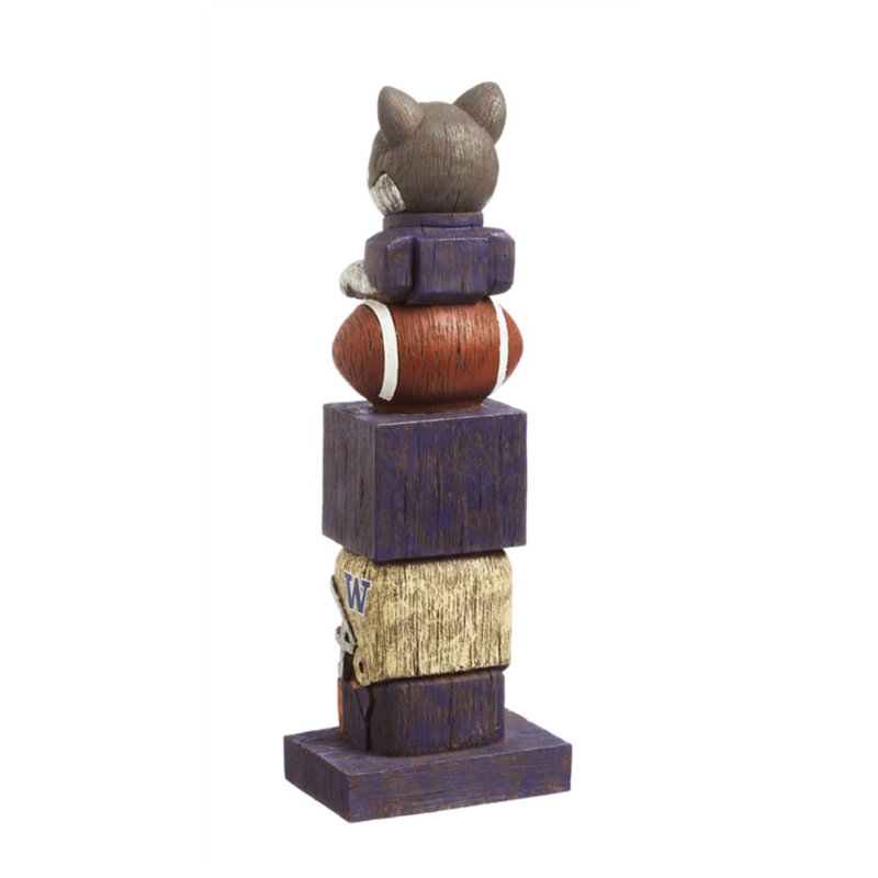 Sports Plastic Garden Statue, 16" H x 5.5" W x 4" D, University of Washington
