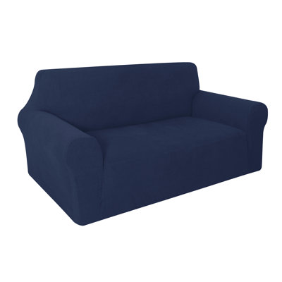 Utopia Alley Designs Stretch Chair Sofa Slipcover, 2 Seater Couch Sofa Cover Furniture Protector Soft With Non Slip Foam And Elastic Bottom For Kids And Pets, Stretch Jacquard Sofa Slipcover (Loveseat)