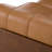 Sandstone - Modern Brown Leather Sofa W/ 2 Electric Recliners
