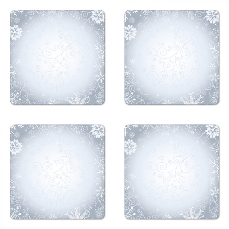 Square 4 Piece Coaster Set