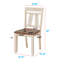 Ensemble de table de salle à manger extensible 5 pièces Cottage