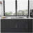 23"x 18"x 9" Undermount Single Bowl Kitchen Stainless Steel with 9 Inch Deep - 23" Gunmetal Black Kitchen Sink