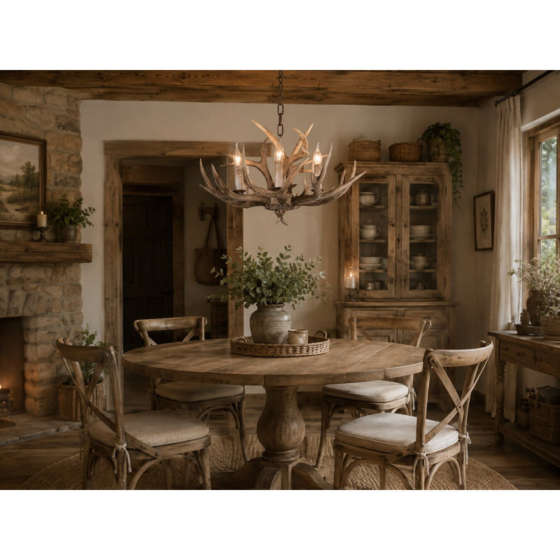 Lustre éclectique 6 lumières Wehrle
