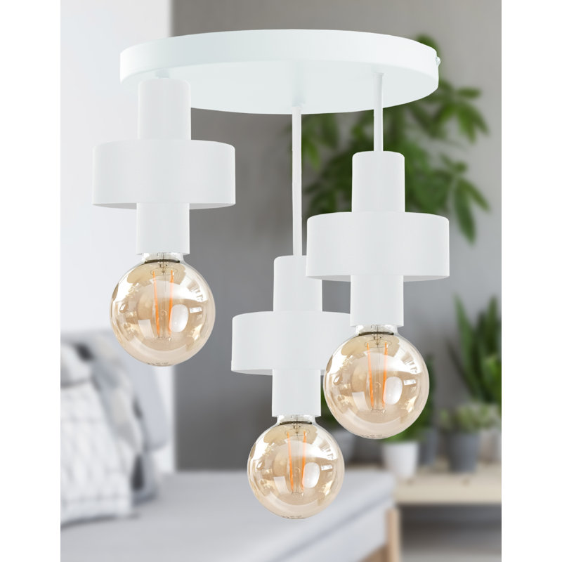 Berndien Flush Mount, White