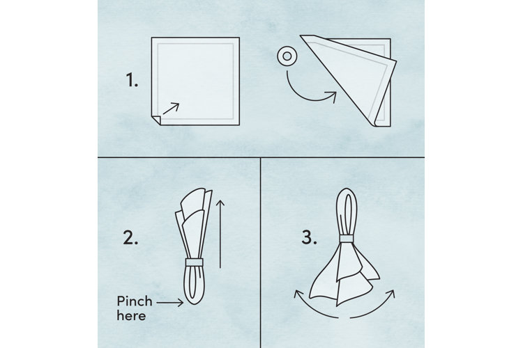 My Favorite Napkin Folding Technique - The Make Your Own Zone