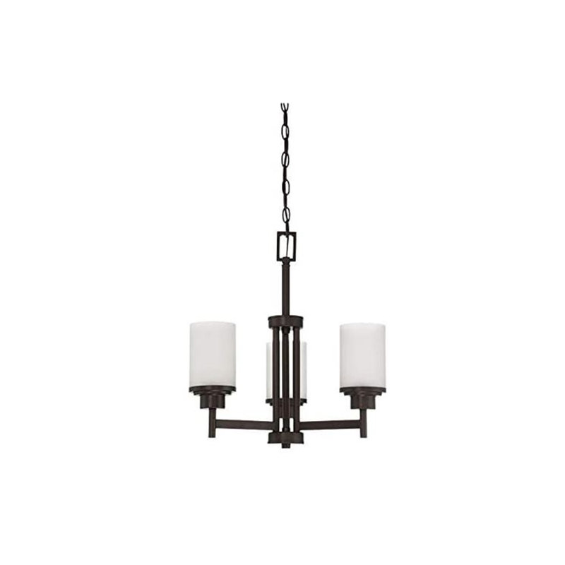 Bristol 3 - Light Dimmable Classic / Traditional Chandelier, Provincial Bronze
