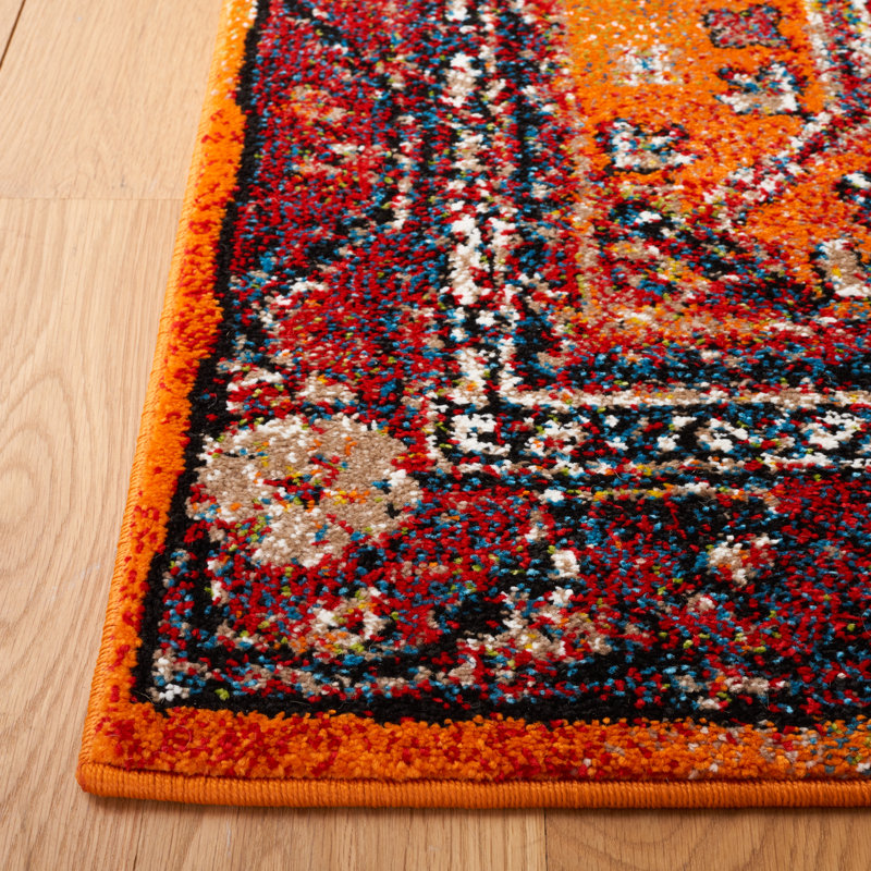 Vintage Hamadan Performance Oriental Rug, Rectangle 4' x 6'