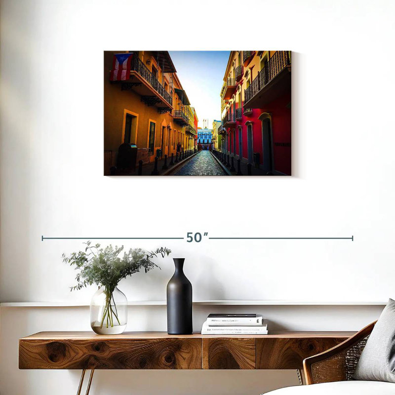 Ravi Street à San Juan, H 20 po x l 30 po