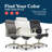 La-Z-Boy Baylor Modern Executive Office Chair, Adjustable Comfy Desk Chair, Ergonomic Computer Chair with Lumbar Support-36528931