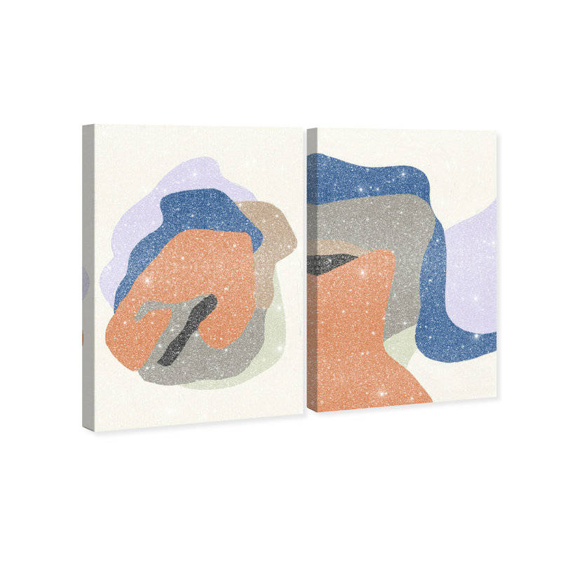 Together Set Set by Oliver Gal, 10"H x 15"W, Gallery Wrapped
