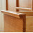 Light Luxury Style Large Capacity Rubberwood Sideboard