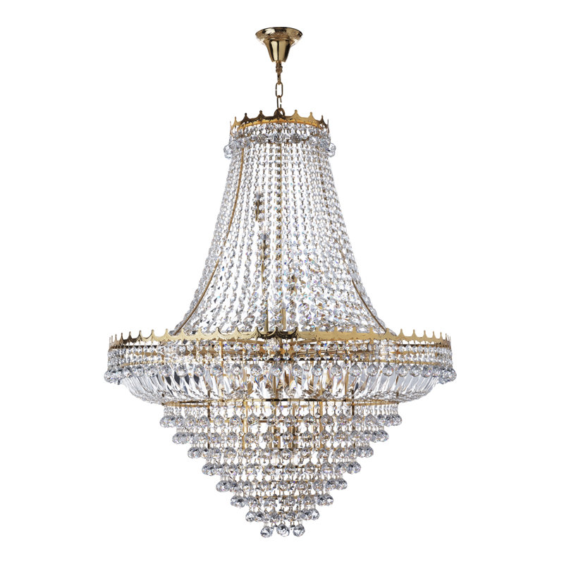 Brynn 19 - Light Empire Chandelier, Gold