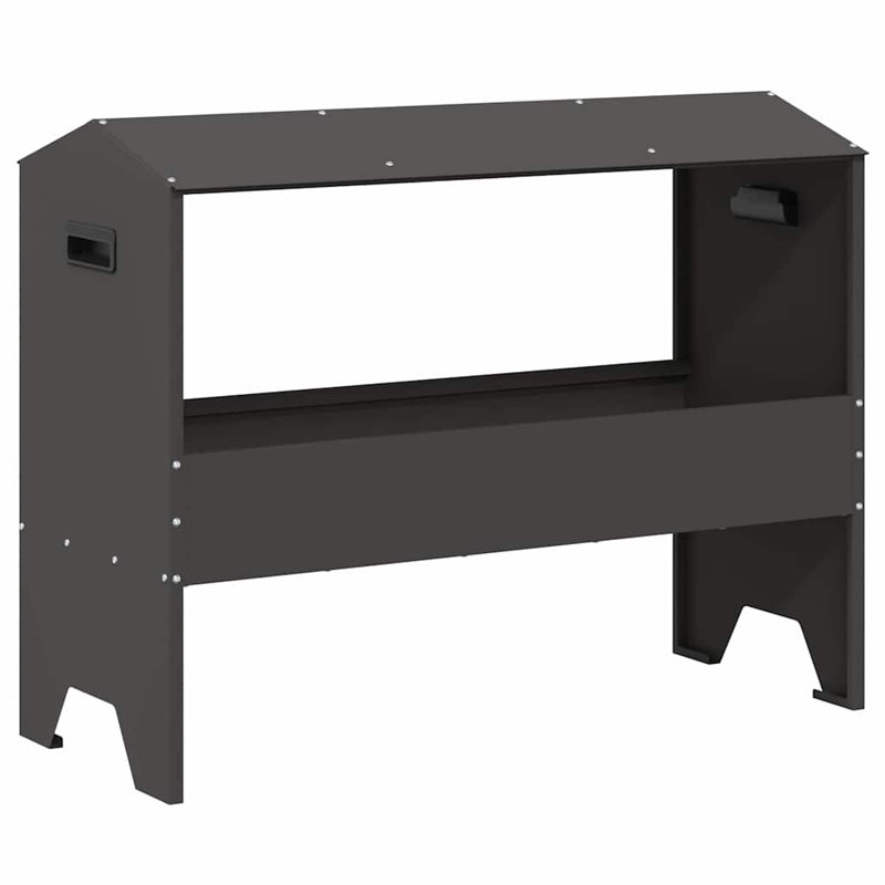 Cold-Rolled Steel Feeder, Black
